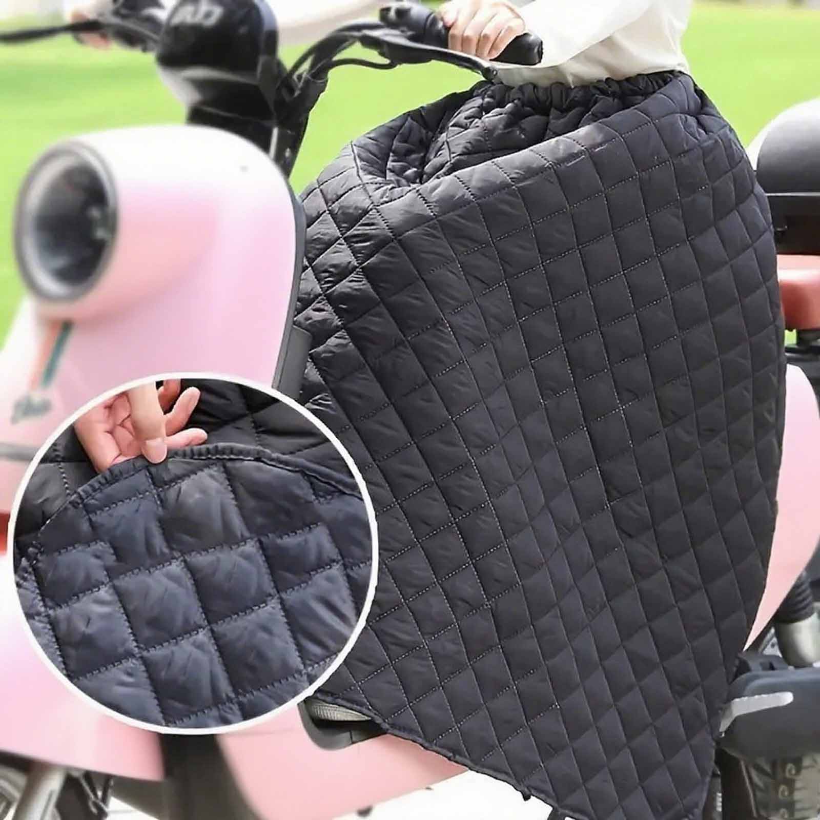 Motorcycle and Electric Bike Knee Pads, Winter Riding Windproof Leg Warmers, Fleece Skirt, Warm Protective Riding Gear for Men & Women One Size чёрный
Motorcycle and Electric Bike Knee Pads, Winter Riding Windproof Leg Warmers, Fleece Skirt, Warm Protective Riding Gear for Men & Women One Size чёрный
