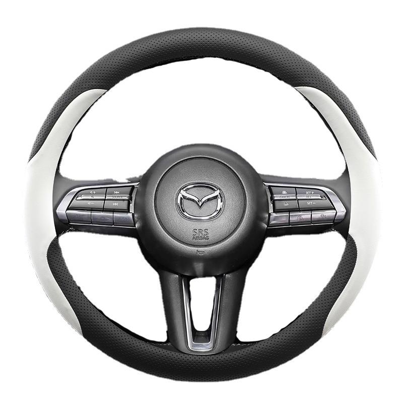 Чехол на руль для Mazda6 CX5 CX8 CX30, универсальные автомобильные декоративные аксессуары O-типа, нескользящая натуральная кожа белый
Чехол на руль для Mazda6 CX5 CX8 CX30, универсальные автомобильные декоративные аксессуары O-типа, нескользящая натуральная кожа белый