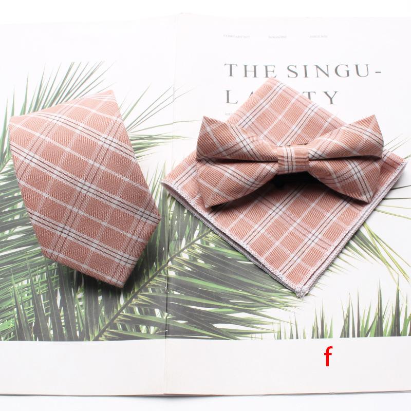 Polyester Cotton Business Dress Suit Tie Men S Plaid Chest Towel Square Towel Banquet, Three-Piece Set
Polyester Cotton Business Dress Suit Tie Men S Plaid Chest Towel Square Towel Banquet, Three-Piece Set