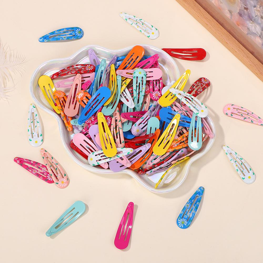100Pcs Random water drop BB hairpin fresh daisy Drip oil hair clip for girls hair accessories
100Pcs Random water drop BB hairpin fresh daisy Drip oil hair clip for girls hair accessories