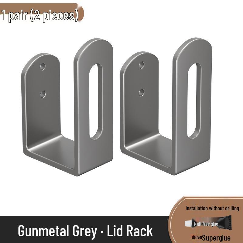 Wall-Mounted Punch-Free Kitchen Storage Rack for Pot Lids, Cutting Boards, and Basins
Wall-Mounted Punch-Free Kitchen Storage Rack for Pot Lids, Cutting Boards, and Basins