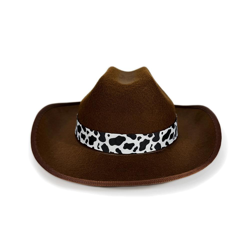 Western Party Cowboy Hat Comfortable Cow Print Jazz Hat Cowgirl Hat Lightweight For Halloween Festival Carnival кавовий
Western Party Cowboy Hat Comfortable Cow Print Jazz Hat Cowgirl Hat Lightweight For Halloween Festival Carnival кавовий