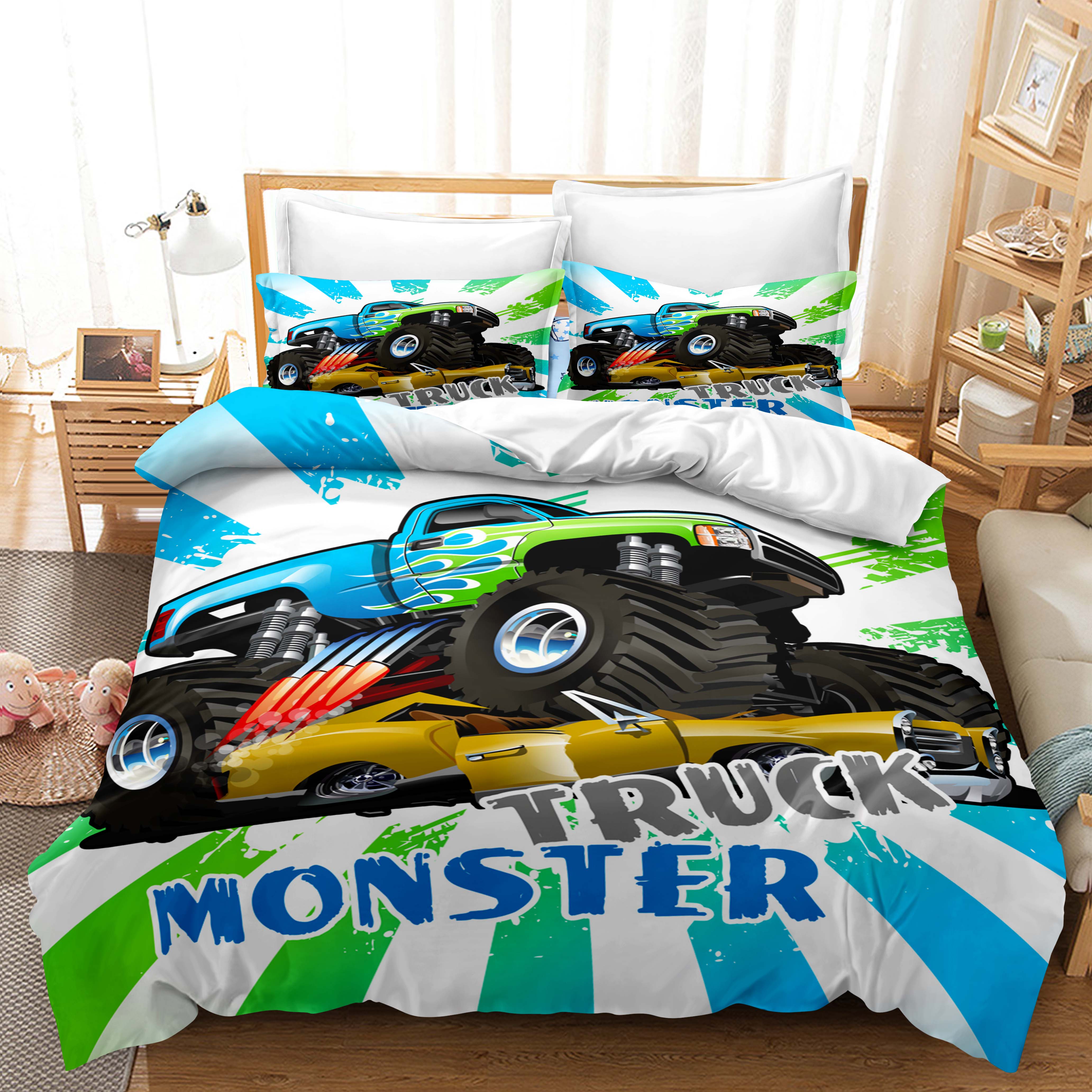 Пододеяльник и наволочка с 3D-принтом грузовика, 2 или 3 роскошных постельных белья, полный размер, мягкий и быстросохнущий домашний декор, AU/EU/DE Baby 100x135cm
Пододеяльник и наволочка с 3D-принтом грузовика, 2 или 3 роскошных постельных белья, полный размер, мягкий и быстросохнущий домашний декор, AU/EU/DE Baby 100x135cm
