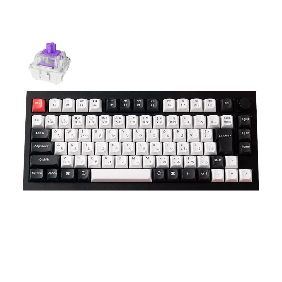 Keychron Q1 HE QMK Wireless Custom Keyboard, Hall Effect Gateron Double Rail Magnetic Switch, Rapid Trigger, 2.4 GHzBluetoothWired Connection, RGB
Keychron Q1 HE QMK Wireless Custom Keyboard, Hall Effect Gateron Double Rail Magnetic Switch, Rapid Trigger, 2.4 GHzBluetoothWired Connection, RGB