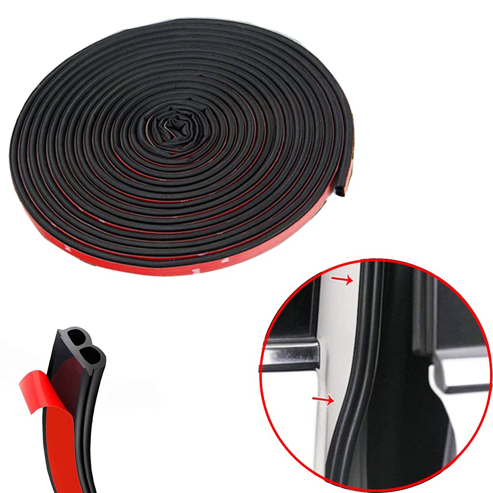 CTRICALVER 5M/16FT B Shape Type Self Adhesive Automotive Rubber Seal Strip Weatherstrip Car Window Door Edge Anti-Collision Rubber Strip
CTRICALVER 5M/16FT B Shape Type Self Adhesive Automotive Rubber Seal Strip Weatherstrip Car Window Door Edge Anti-Collision Rubber Strip