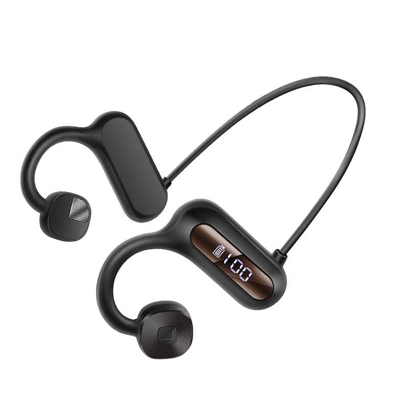 Bluetooth Bone Conduction Headset Power Display Bluetooth Headset with Microphone Bone Conduction Headset Can Be Used for 11 Hours Bone Conduction
Bluetooth Bone Conduction Headset Power Display Bluetooth Headset with Microphone Bone Conduction Headset Can Be Used for 11 Hours Bone Conduction