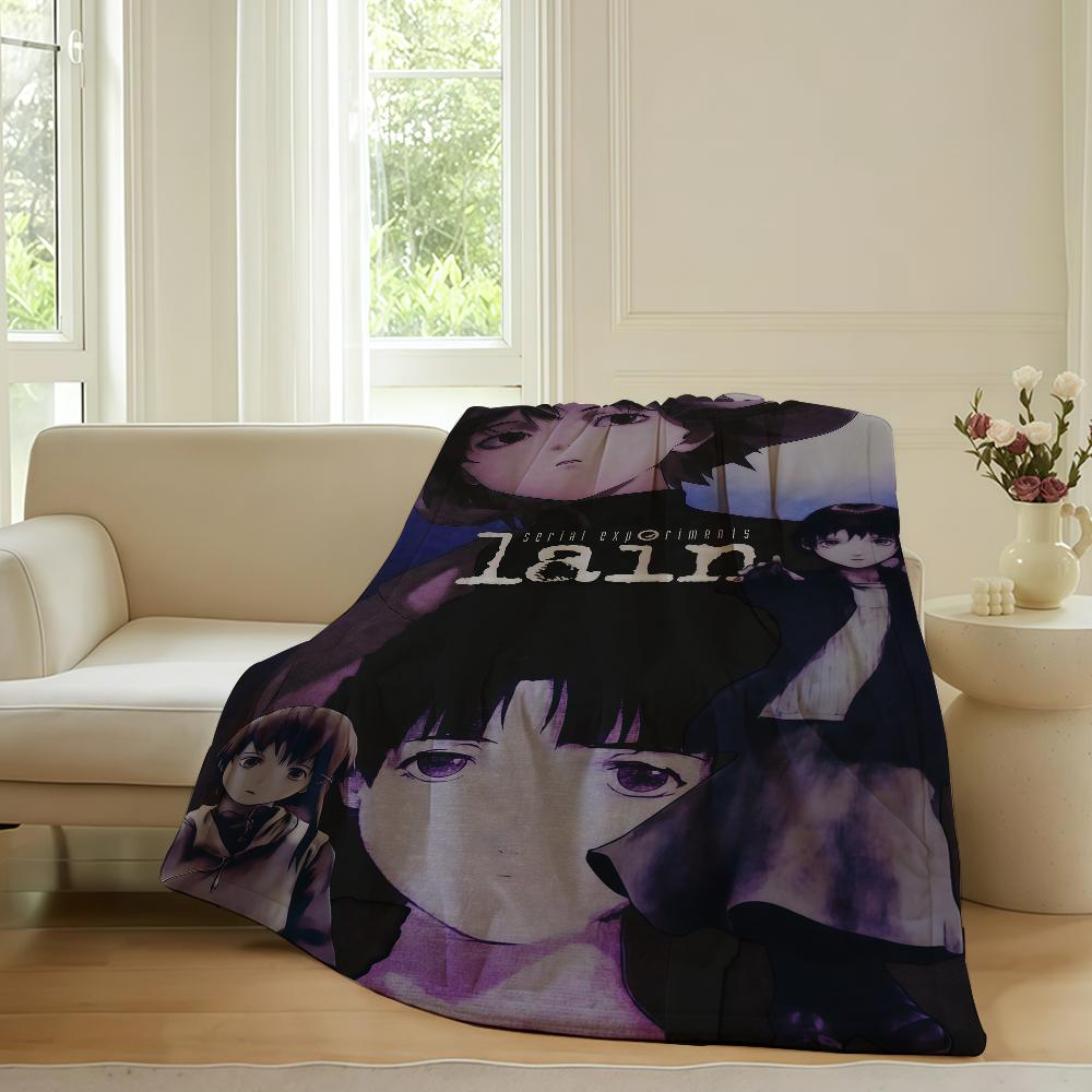 Adventure anime L lain Blanket For Sofa Office Bed Plane Travel Sleep Read Relax Camping Soft And Warm 75x90cm
Adventure anime L lain Blanket For Sofa Office Bed Plane Travel Sleep Read Relax Camping Soft And Warm 75x90cm