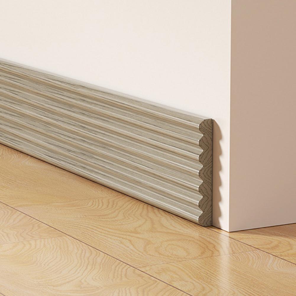 1pc Faux Wood Self-Adhesive Baseboards Waterproof Moisture-Resistant Trim Stickers For Bathrooms Kitchens Bedroom Living Room
1pc Faux Wood Self-Adhesive Baseboards Waterproof Moisture-Resistant Trim Stickers For Bathrooms Kitchens Bedroom Living Room