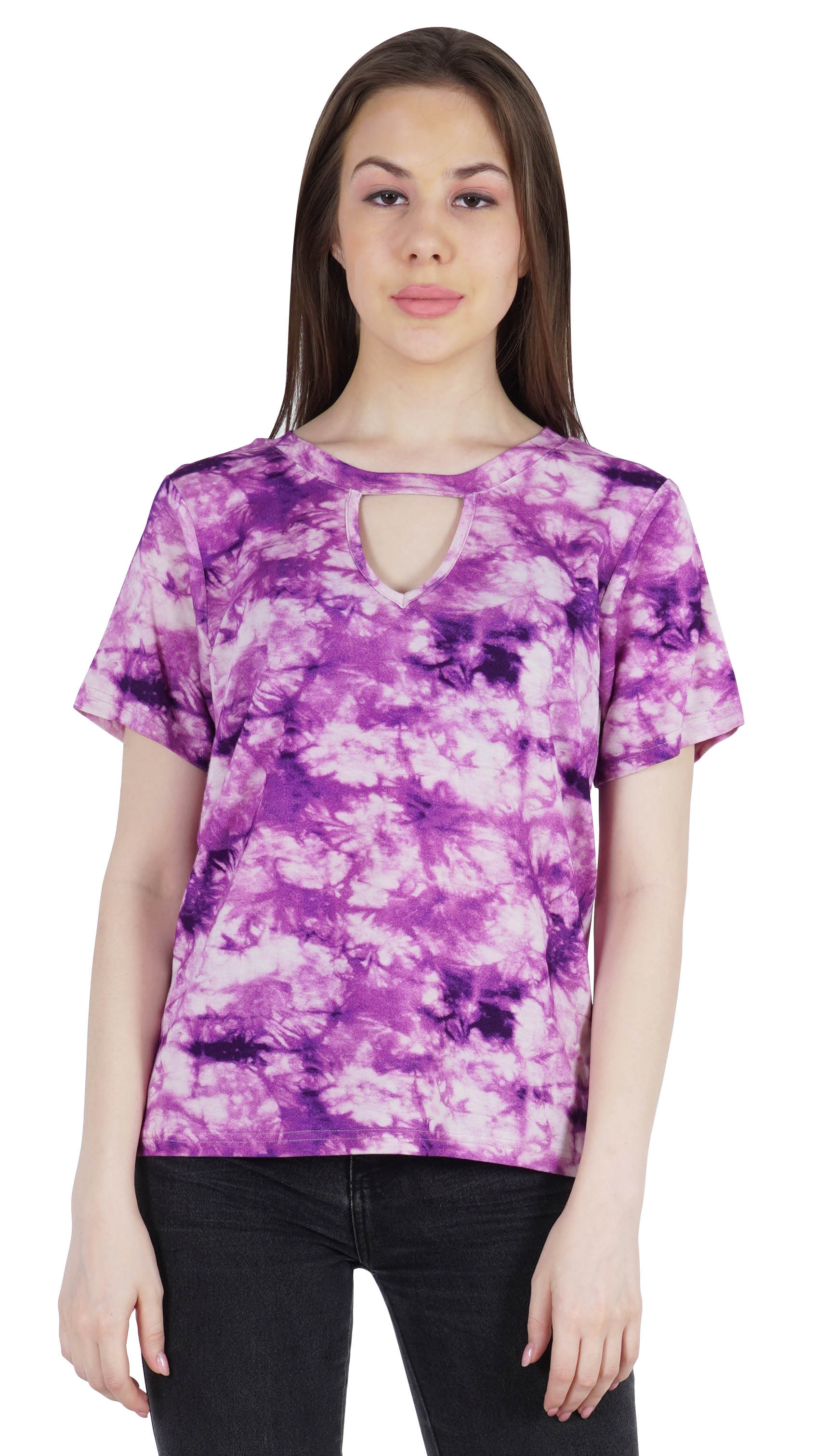 Moomaya Жіноча футболка з принтом, повсякденний, еластичний трикотаж, короткий рукав XXL фіолетовий
Moomaya Жіноча футболка з принтом, повсякденний, еластичний трикотаж, короткий рукав XXL фіолетовий