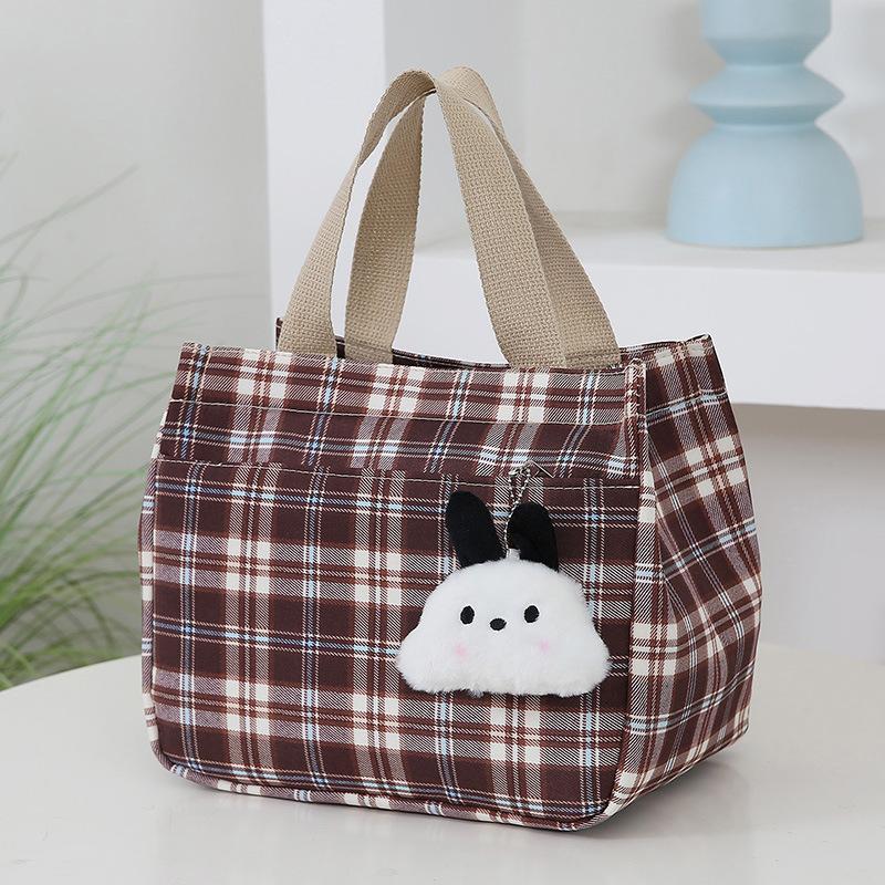 canvas bag, retro plaid bento bag, lunch box bag, women s hand-held large-capacity women s go-out handbag.
canvas bag, retro plaid bento bag, lunch box bag, women s hand-held large-capacity women s go-out handbag.