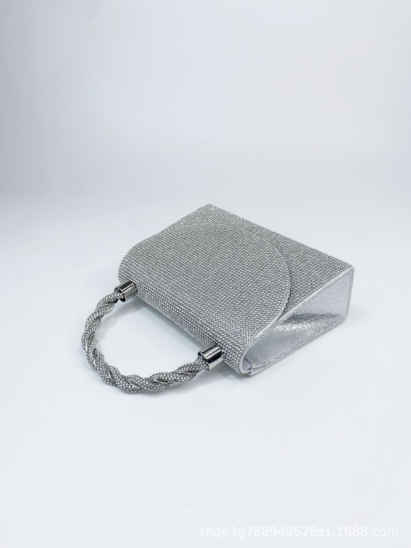 Сумки Сумки для ужина 2024 Новые блестки Алмазные сумки Дамы Платье Свадьба Подружки невесты День рождения Цепь 18*6*13