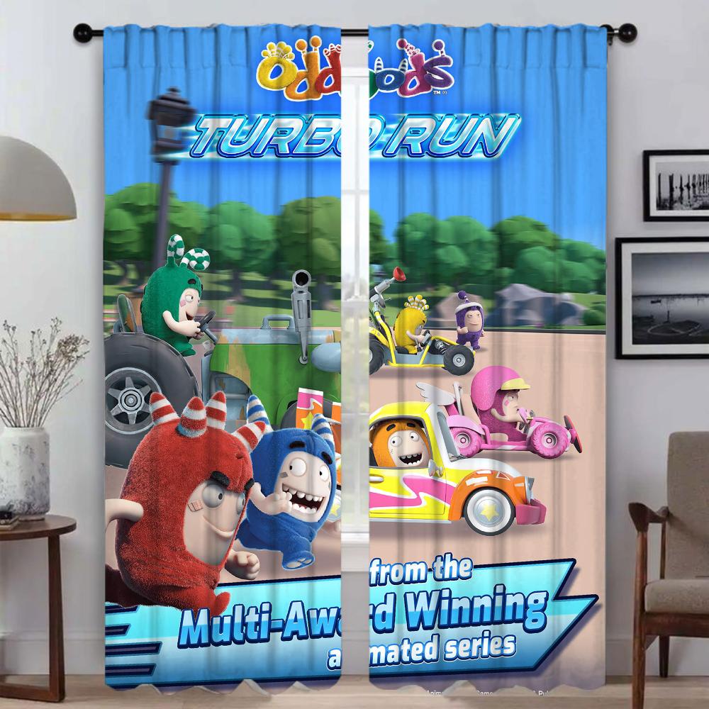Oddbods Window Curtain for Room 2 Panel Halloween Decoration Partition Kitchen Curtains Tulle for Bedroom Shades Living Blackout W50xH70cmx2pcs-CL
Oddbods Window Curtain for Room 2 Panel Halloween Decoration Partition Kitchen Curtains Tulle for Bedroom Shades Living Blackout W50xH70cmx2pcs-CL