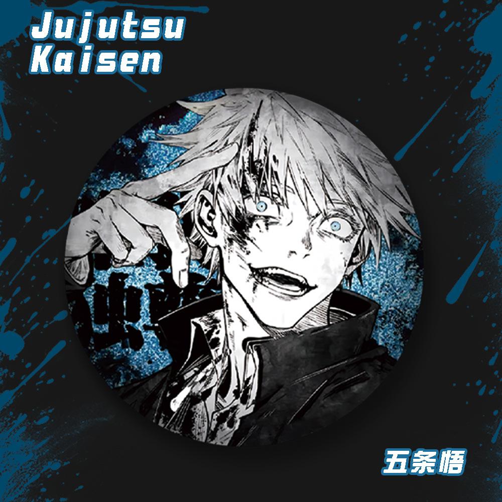 Jujutsu Kaisen Годжо Сатору 58 мм Лазерный значок-булавка Аниме Коллекционные товары Милая Анимационная фигурка Аксессуары Для фанатов Подарки 58mm
Jujutsu Kaisen Годжо Сатору 58 мм Лазерный значок-булавка Аниме Коллекционные товары Милая Анимационная фигурка Аксессуары Для фанатов Подарки 58mm