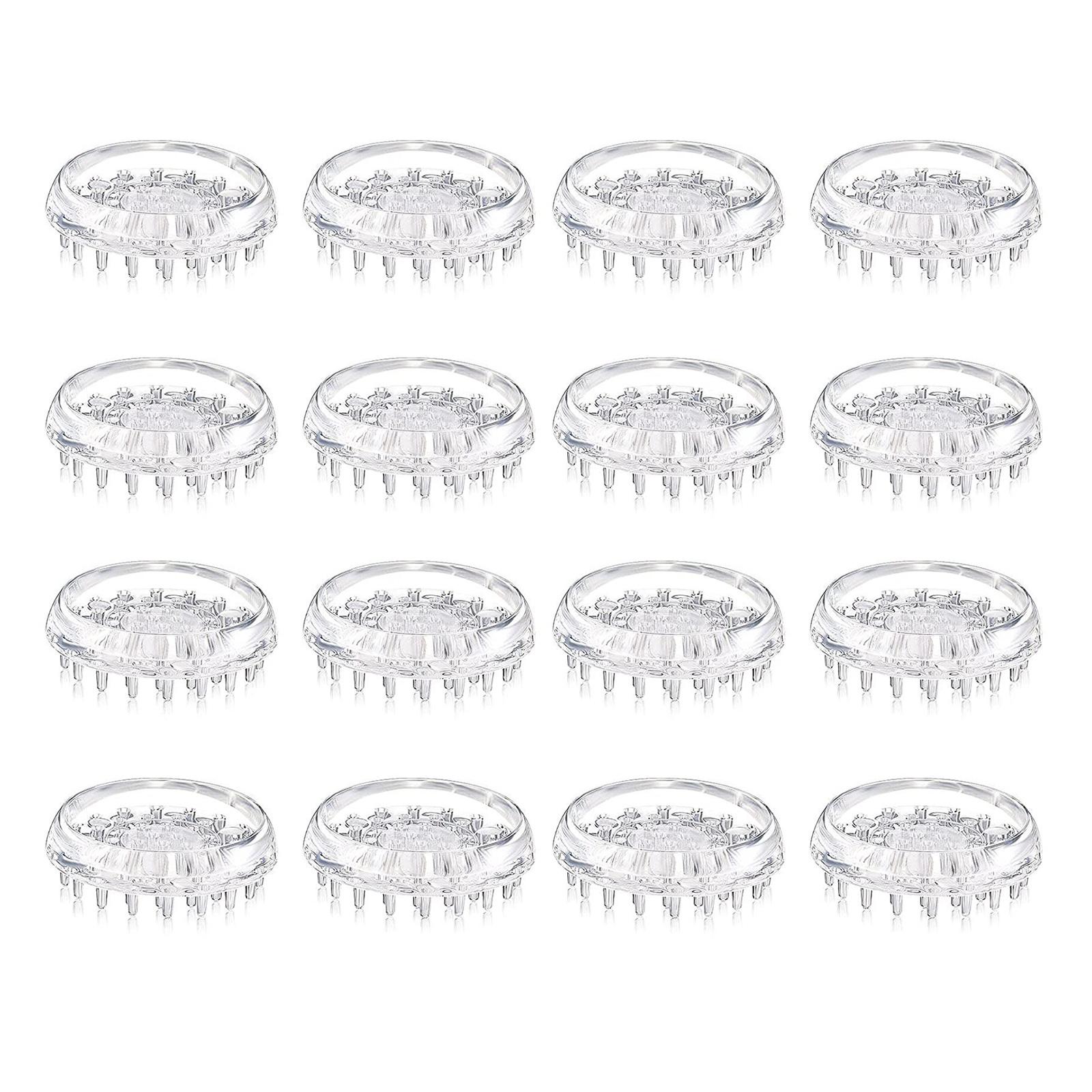 12/16Pcs Furniture Leg Carpet Protectors Spiked Furniture Caster Cups Clear Plastic Chair Leg Covers Easy to Install A
12/16Pcs Furniture Leg Carpet Protectors Spiked Furniture Caster Cups Clear Plastic Chair Leg Covers Easy to Install A