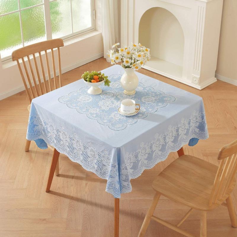 134x134cm European Lace Tea Tablecloths Nordic Style Hot Stamping Laces Tablecloth Square Desktop Protect Cover Waterproof Stain-resistant Table Mat 134X134cm
134x134cm European Lace Tea Tablecloths Nordic Style Hot Stamping Laces Tablecloth Square Desktop Protect Cover Waterproof Stain-resistant Table Mat 134X134cm