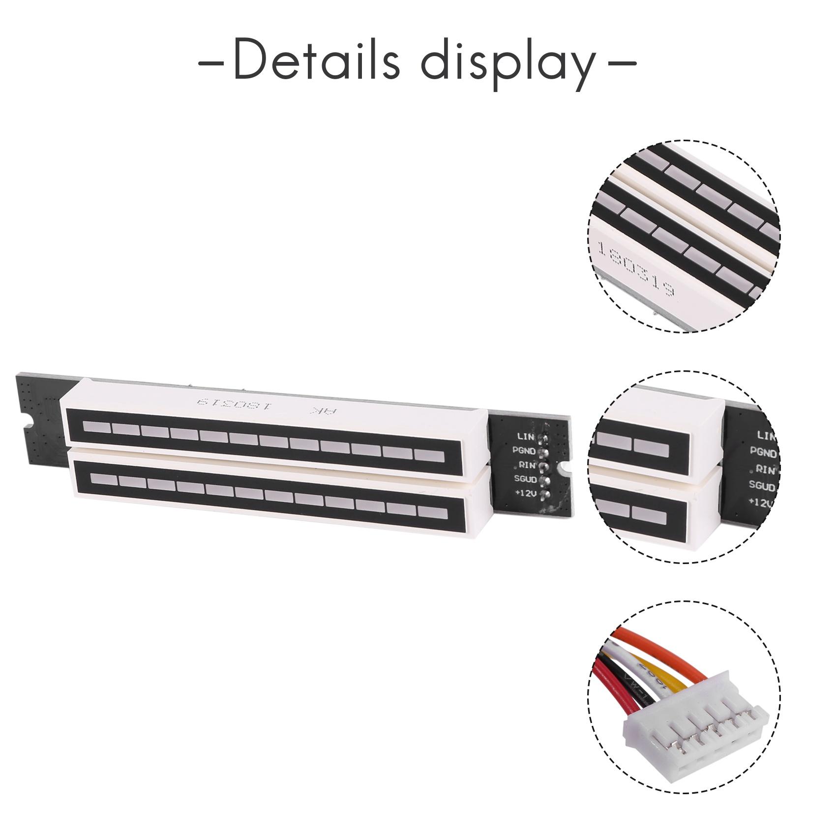 Dual 12 Music Level Indicator LED Spectrum VU Meter Amplifier Lamps Light Speed Adjustable Board for MP3 DC 7-12V() China Mainland
Dual 12 Music Level Indicator LED Spectrum VU Meter Amplifier Lamps Light Speed Adjustable Board for MP3 DC 7-12V() China Mainland