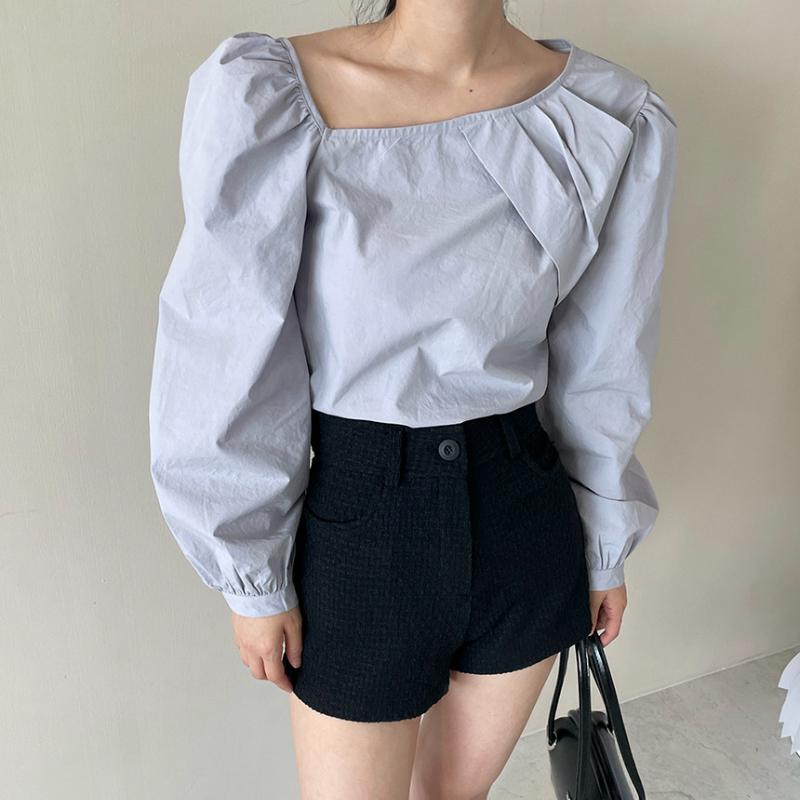 Модные элегантные облегающие повседневные рубашки с рукавами-фонариками для женщин, винтажные шикарные блузки с косым воротником, женские плиссированные однотонные офисные рубашки для женщин, топы 25804 One Size синий
Модные элегантные облегающие повседневные рубашки с рукавами-фонариками для женщин, винтажные шикарные блузки с косым воротником, женские плиссированные однотонные офисные рубашки для женщин, топы 25804 One Size синий