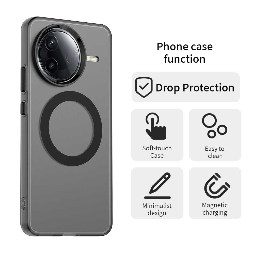 For Xiaomi Poco F7 Pro 5G/Redmi K80 5G Case Compatible with MagSafe Anti Drop Hybrid Phone Back Cover Blue
For Xiaomi Poco F7 Pro 5G/Redmi K80 5G Case Compatible with MagSafe Anti Drop Hybrid Phone Back Cover Blue
