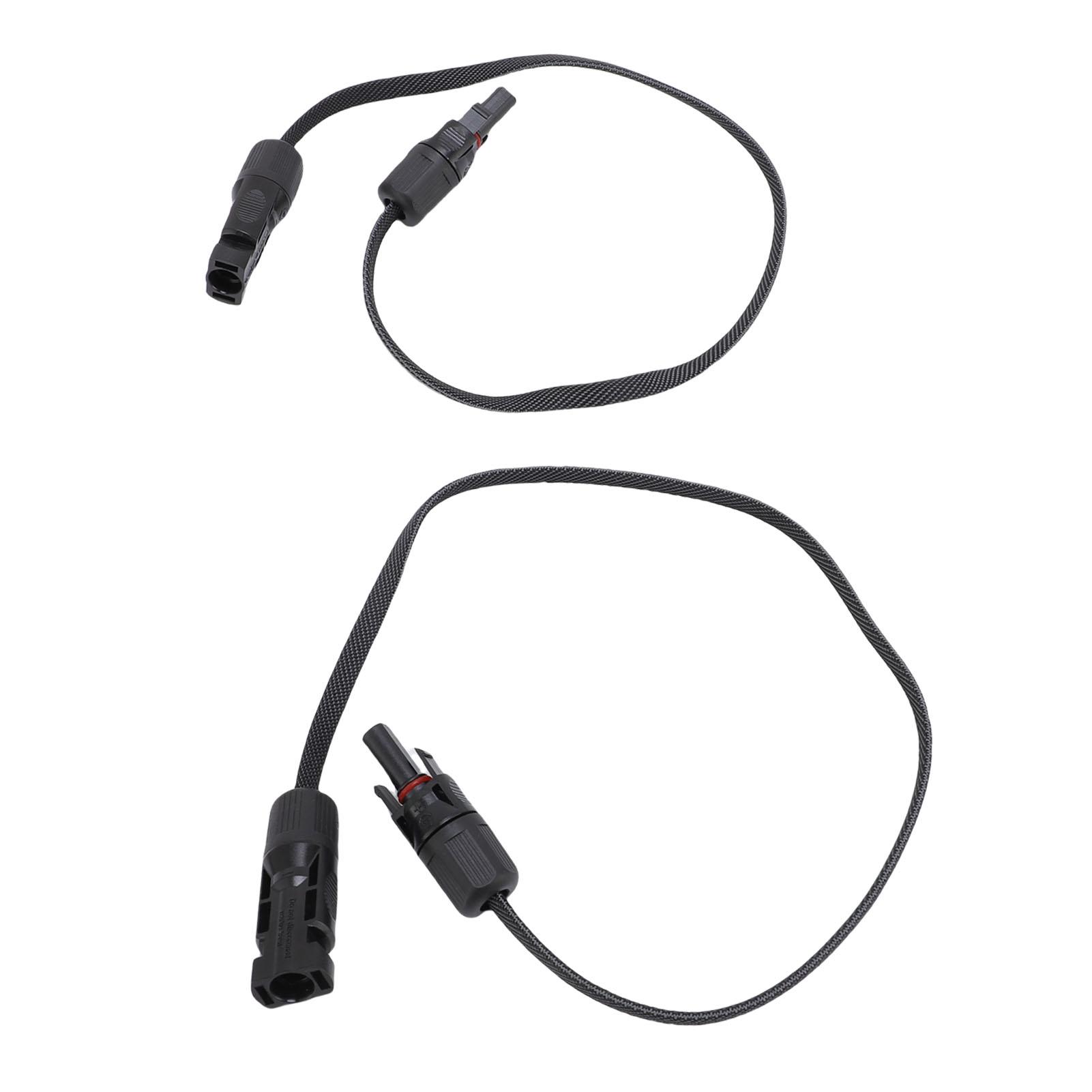 1 Pair Solar Extension Cable 6mm² Pure Copper Wiring with Female Male Connectors for RV Photovoltaic System Marine Facilities
1 Pair Solar Extension Cable 6mm² Pure Copper Wiring with Female Male Connectors for RV Photovoltaic System Marine Facilities