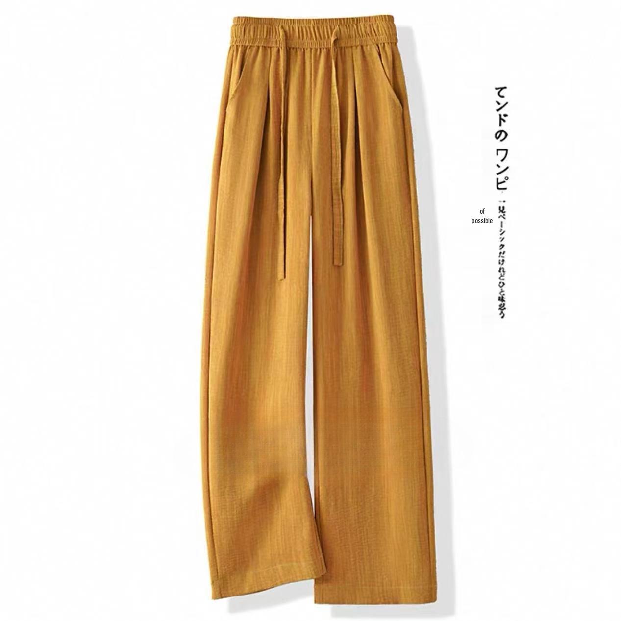 2026 Women s Tie-Dye Ice Silk Wide-Leg Pants - High Waist, Drawstring, Slimming Casual Fit L (95-115 lbs) жёлтый
2026 Women s Tie-Dye Ice Silk Wide-Leg Pants - High Waist, Drawstring, Slimming Casual Fit L (95-115 lbs) жёлтый