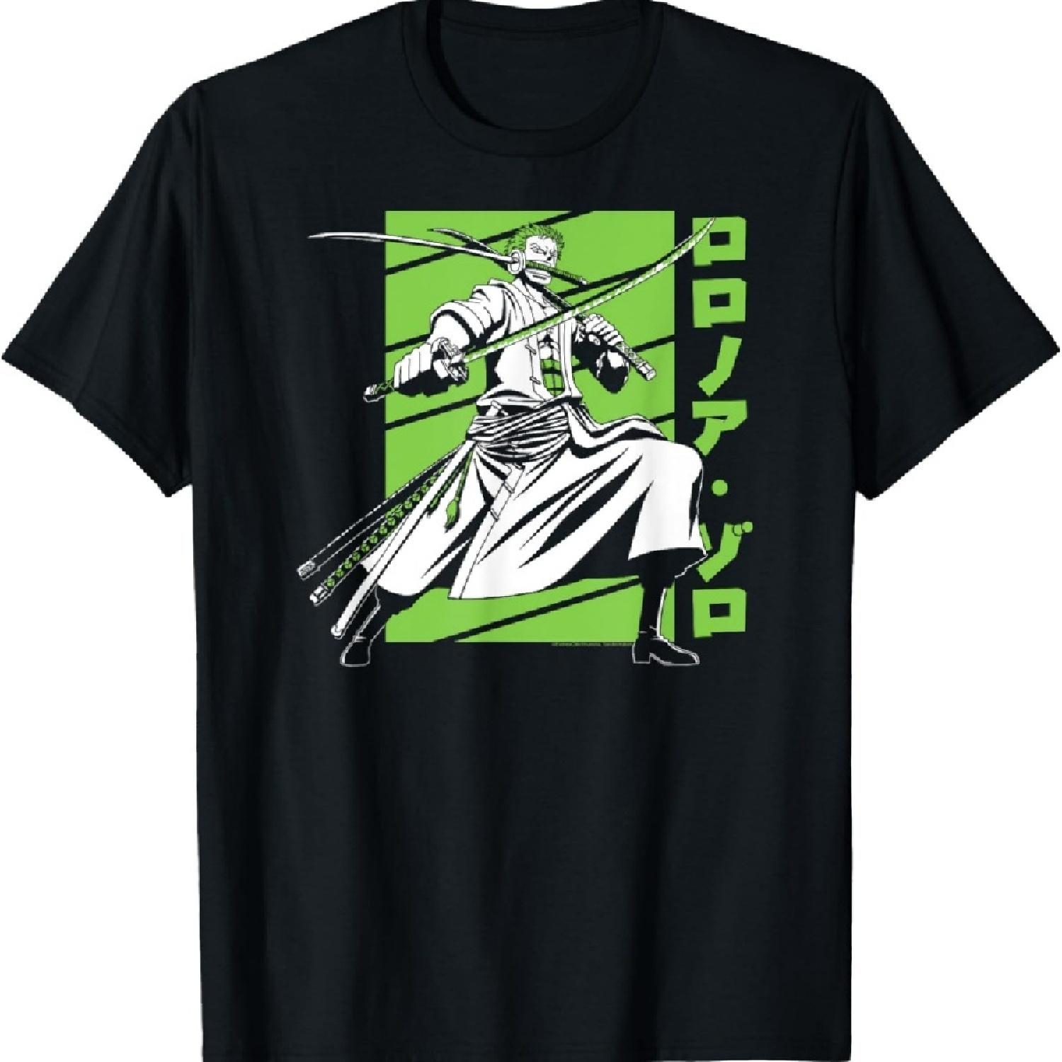 Аниме Бело-зеленая футболка Ророноа Зоро XXXXXL
Аниме Бело-зеленая футболка Ророноа Зоро XXXXXL