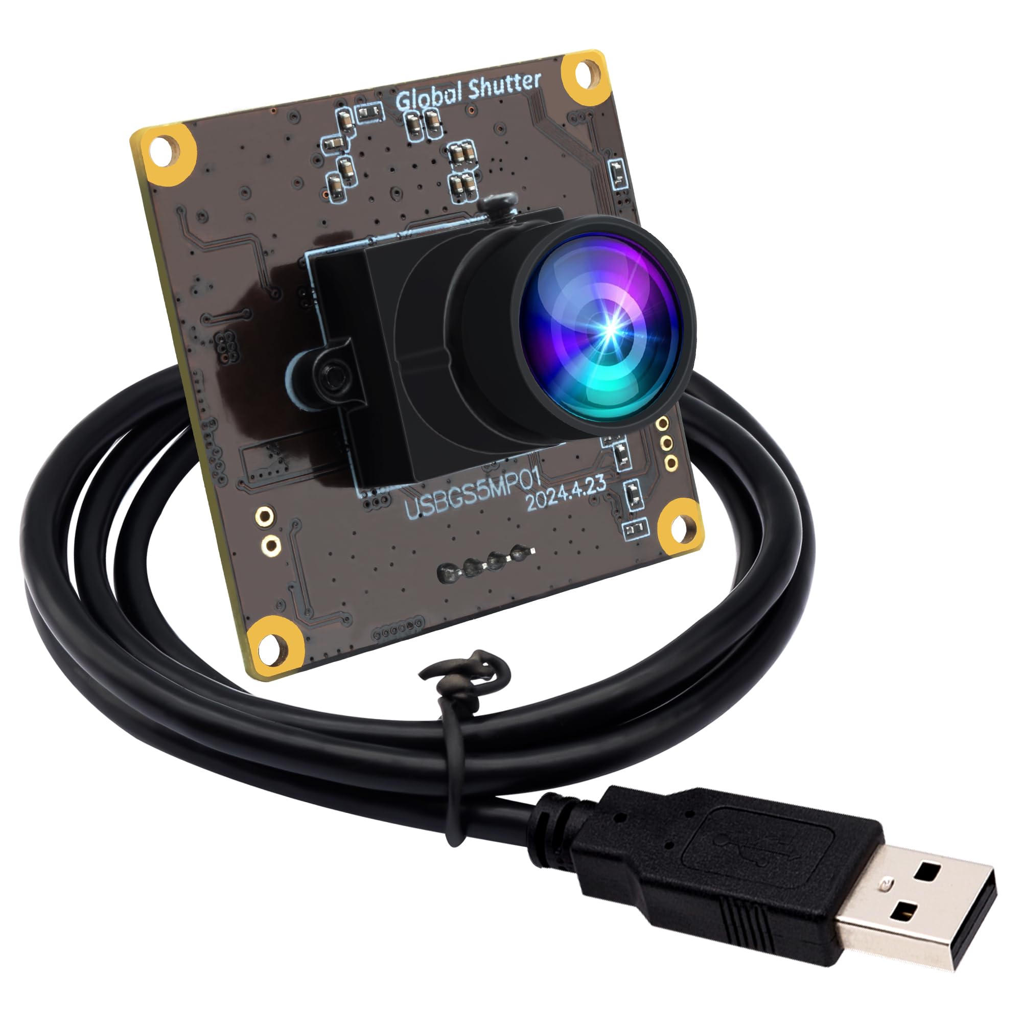 ELP 5MP Global Shutter 50fps USB Camera Module UVC Lightburn Camera Laser Високошвидкісна 60fps Камера ПК Ширококутна веб-камера для прямого потокового передавання Низький
ELP 5MP Global Shutter 50fps USB Camera Module UVC Lightburn Camera Laser Високошвидкісна 60fps Камера ПК Ширококутна веб-камера для прямого потокового передавання Низький