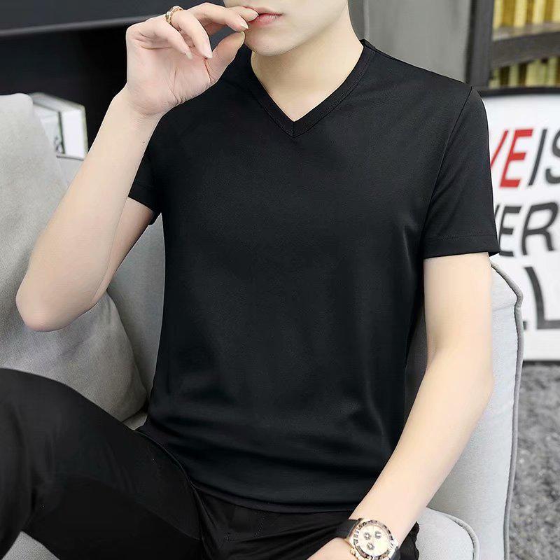 Men s V-Neck Summer Short-Sleeve Slim Fit Heart-Neck T-shirt - White Korean Style 2XL
Men s V-Neck Summer Short-Sleeve Slim Fit Heart-Neck T-shirt - White Korean Style 2XL