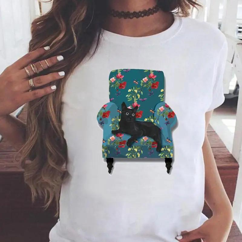 Fashion Women Cartoon Cat Love Pet Lovely Style Shirt Print T-shirts Stylish Sleeve Graphic Female T-Shirt Aesthetic Clothes 4XL
Fashion Women Cartoon Cat Love Pet Lovely Style Shirt Print T-shirts Stylish Sleeve Graphic Female T-Shirt Aesthetic Clothes 4XL