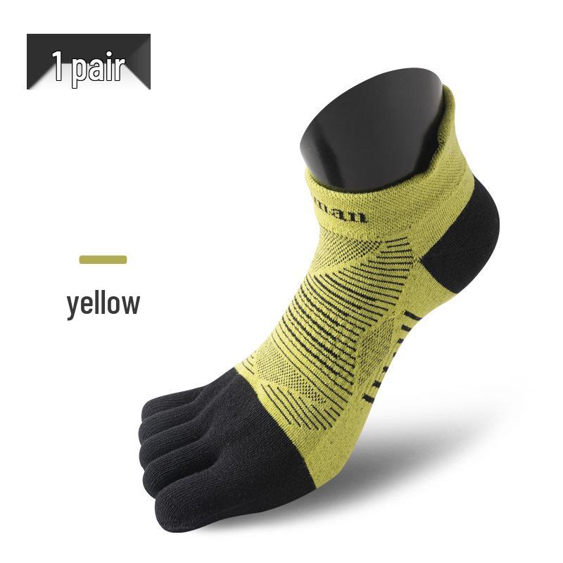 Coolmax Lycra Odor-Resistant Unisex Five-Finger Running Socks S (35-37) жёлтый
Coolmax Lycra Odor-Resistant Unisex Five-Finger Running Socks S (35-37) жёлтый