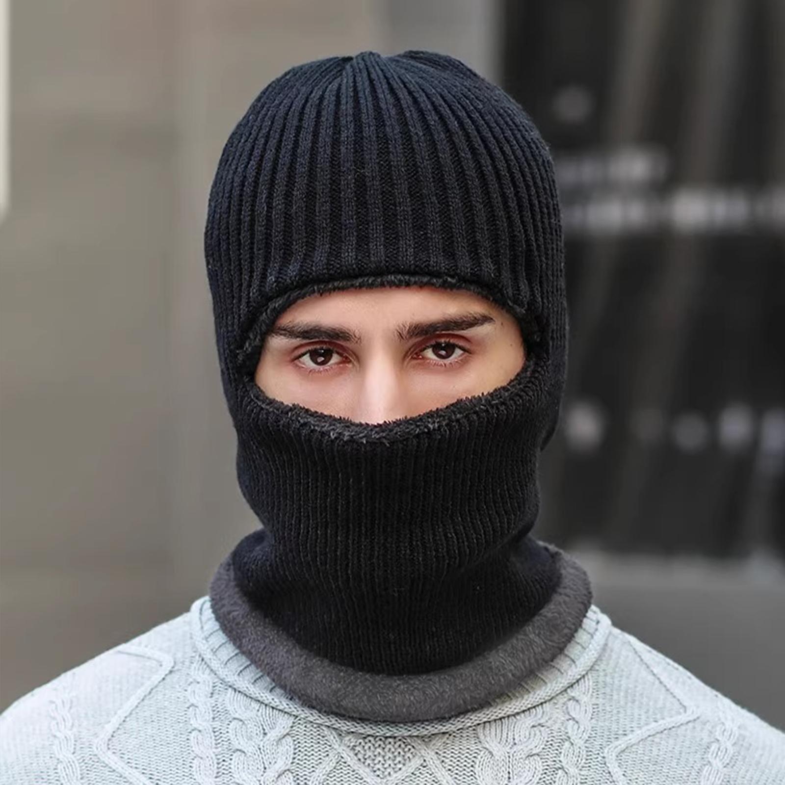 Зимние шапки на байковой подкладке, вязаная шапка с защитой ушей, шарф-маска, комплект, теплая мягкая шапка для женщин One Size чёрный
Зимние шапки на байковой подкладке, вязаная шапка с защитой ушей, шарф-маска, комплект, теплая мягкая шапка для женщин One Size чёрный