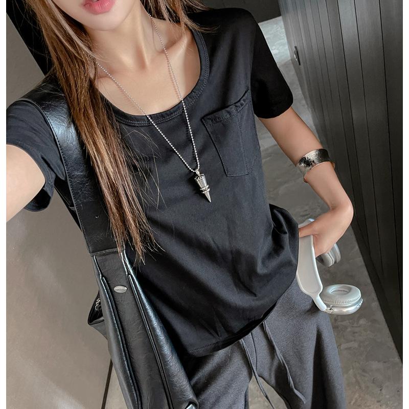 Pure desire wind snowflake cotton loose front shoulder short-sleeved T-shirt women s summer round neck inner with casual simple high-end top S (suitable for weight 35-47.5kg ) чёрный
Pure desire wind snowflake cotton loose front shoulder short-sleeved T-shirt women s summer round neck inner with casual simple high-end top S (suitable for weight 35-47.5kg ) чёрный
