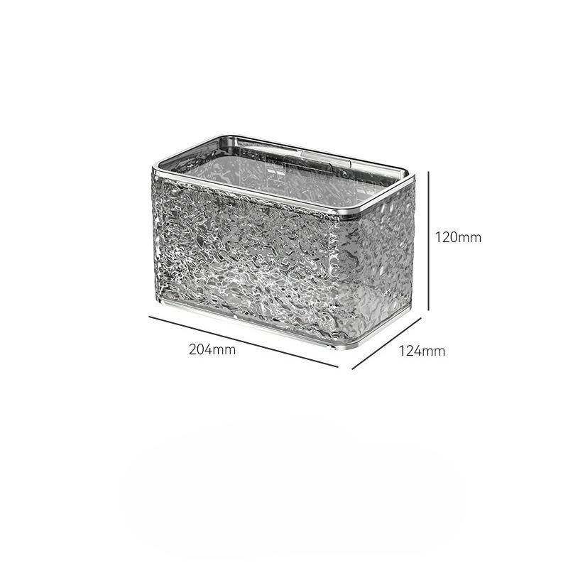 Toilet Paper Box - Home Luxury Wall-mounted Toilet Paper Box - Toilet Paper Roll Box - Toilet Paper Box - Paper Tissue Box Single layer срібний/сірий
Toilet Paper Box - Home Luxury Wall-mounted Toilet Paper Box - Toilet Paper Roll Box - Toilet Paper Box - Paper Tissue Box Single layer срібний/сірий