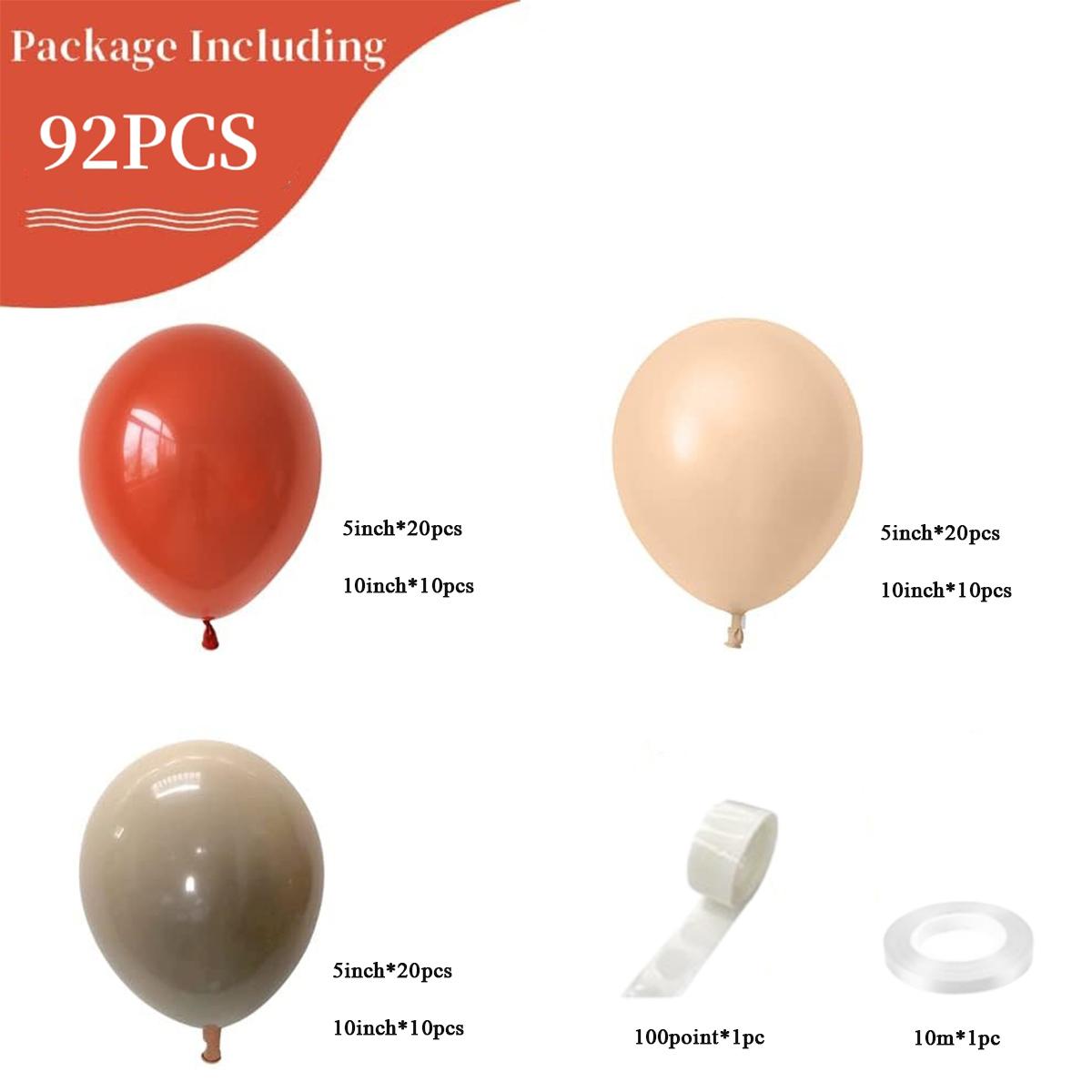 Красные воздушные шары, арка, гирлянда, комплект на осень, День Благодарения, вечерние украшения, Globos, подарки