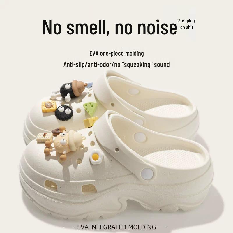 Женские милые сандалии для пляжа с закрытым носком, увеличивающие рост, нескользящие, на толстой подошве Size 36-37
Женские милые сандалии для пляжа с закрытым носком, увеличивающие рост, нескользящие, на толстой подошве Size 36-37