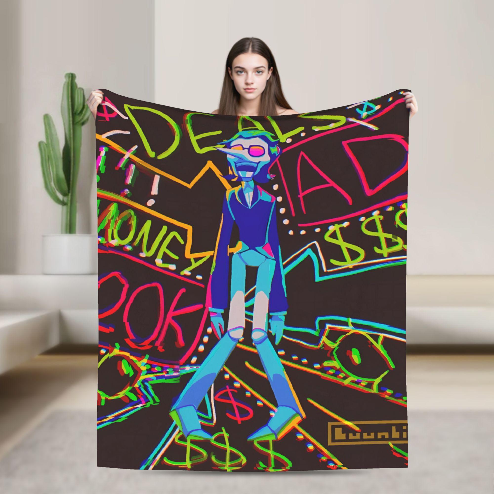 Deltarune Funny Tenna Blankets Airplane Travel Flannel Throw Blanket For Living Room Soft Custom DIY Bedspread Gift Idea 75x90cm
Deltarune Funny Tenna Blankets Airplane Travel Flannel Throw Blanket For Living Room Soft Custom DIY Bedspread Gift Idea 75x90cm
