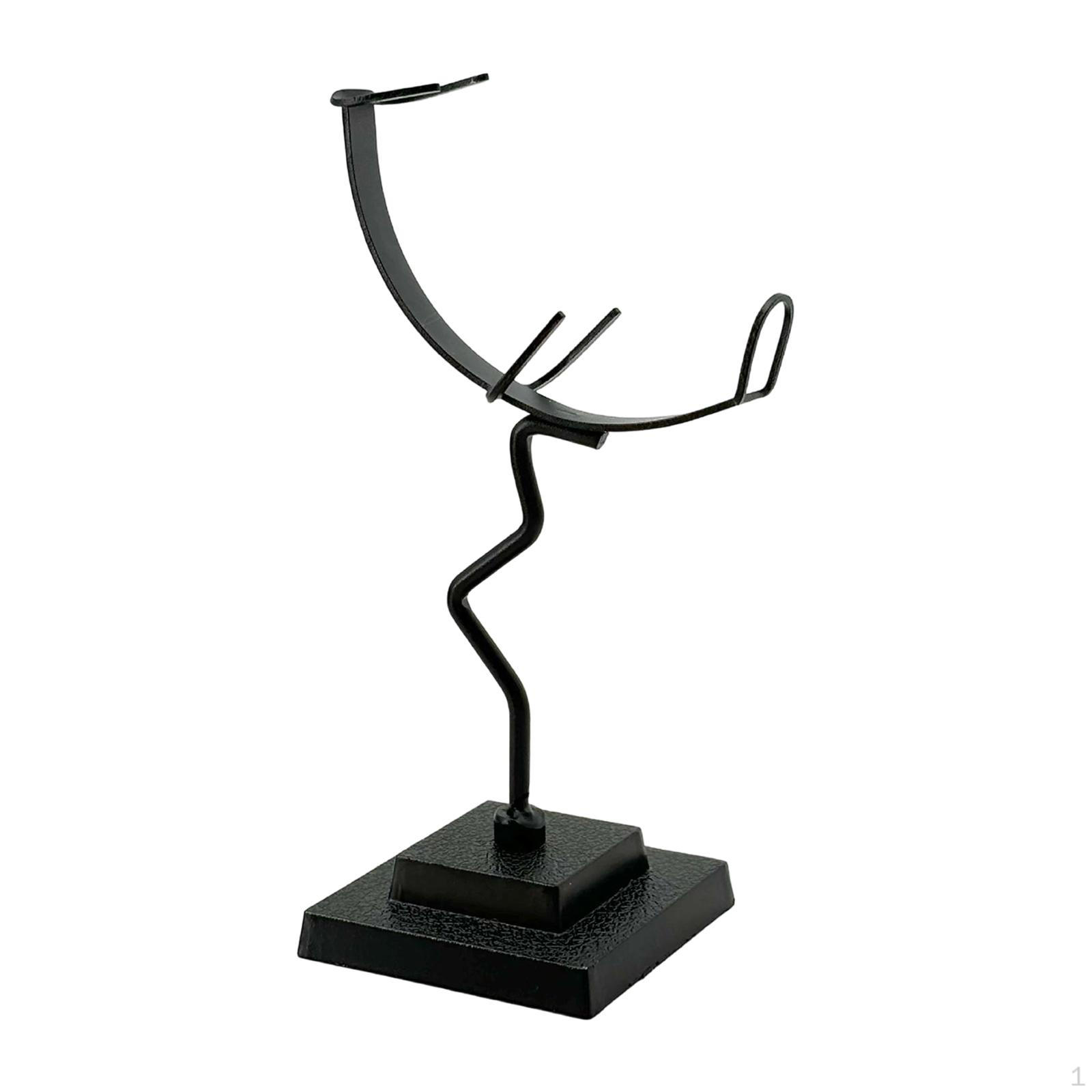 Display Metal Mineral Stand Base Crystal Holder Handcrafted Curved Suitable for in Office black
Display Metal Mineral Stand Base Crystal Holder Handcrafted Curved Suitable for in Office black