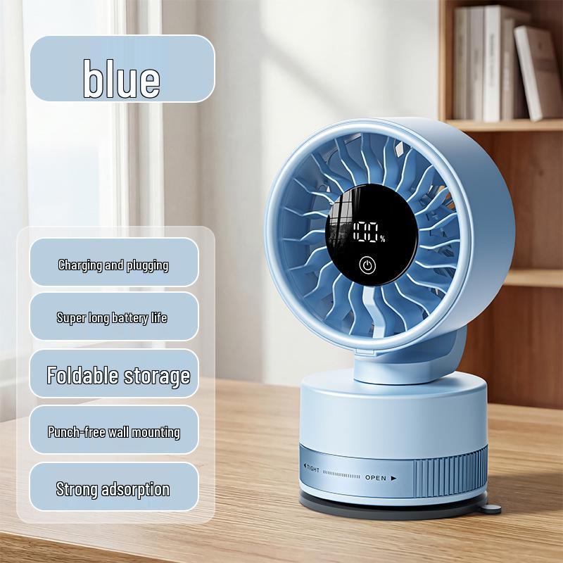 Portable USB Suction Cup Fan - Desktop & Hanging Mini Electric Fan 103 * 85 * 173 mm синій
Portable USB Suction Cup Fan - Desktop & Hanging Mini Electric Fan 103 * 85 * 173 mm синій