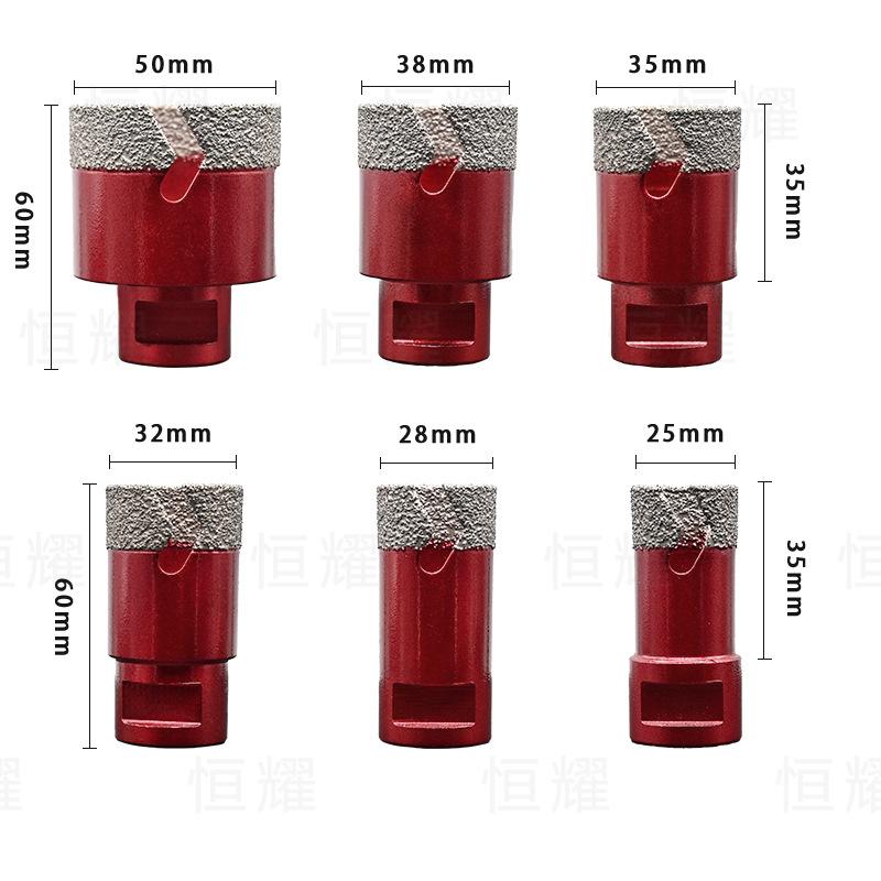 6Pcs M14 Diamond Drill Bit Set Lightning Teeth Hole Saw for Marble Ceramic Tile Stone
6Pcs M14 Diamond Drill Bit Set Lightning Teeth Hole Saw for Marble Ceramic Tile Stone