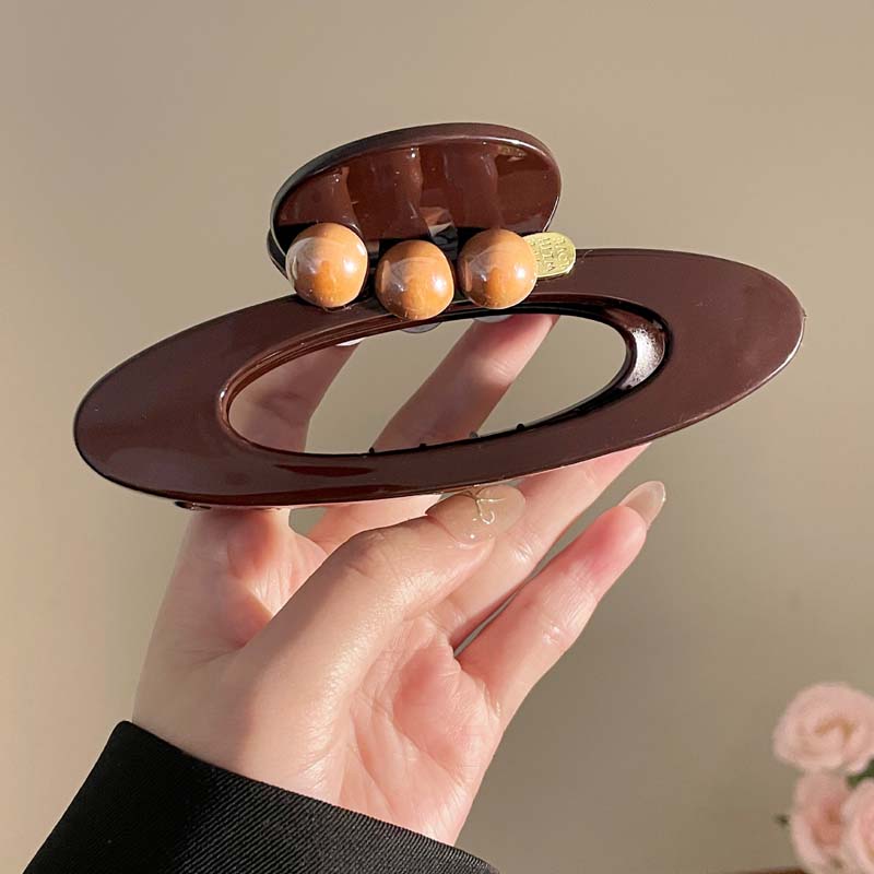 Винтажная овальная заколка-краб для волос с жемчугом для женщин, элегантная большая заколка-акула, заколка-краб для волос, головной убор, аксессуары для волос
Винтажная овальная заколка-краб для волос с жемчугом для женщин, элегантная большая заколка-акула, заколка-краб для волос, головной убор, аксессуары для волос