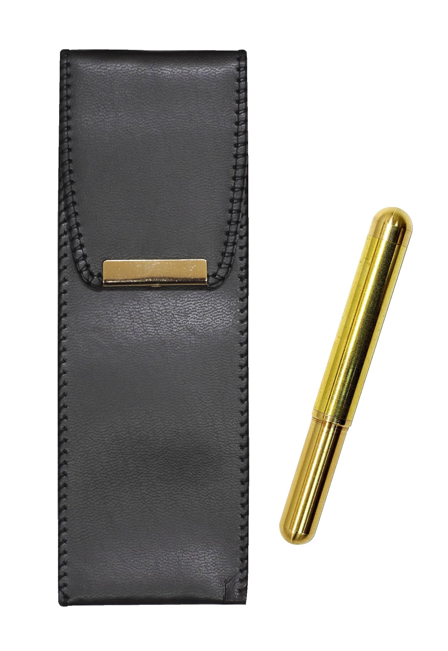 2023 Model Solid Brass Screw Cap Bullet Ballpoint Pen Eco Leather Pen Case Set T23-BR-B-EGS2023
2023 Model Solid Brass Screw Cap Bullet Ballpoint Pen Eco Leather Pen Case Set T23-BR-B-EGS2023