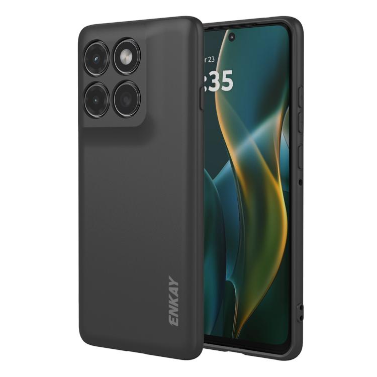 ENKAY М який ударостійкий чохол для телефону з рідкого силікону For Motorola Edge 60 Pro 5G чорний
ENKAY М який ударостійкий чохол для телефону з рідкого силікону For Motorola Edge 60 Pro 5G чорний