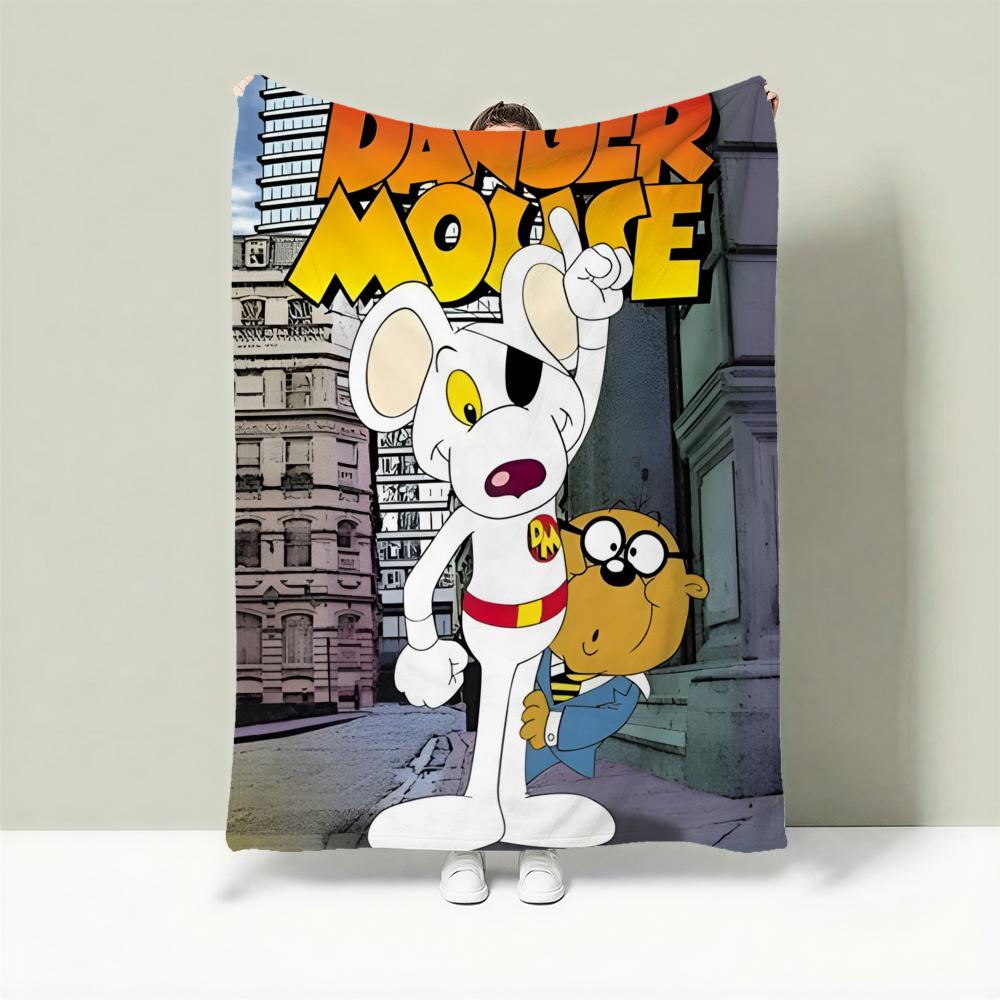 Cartoon D-Danger Mouse Throw Lightweight 240g Flannel Blanket Soft Skin-friendly for Summer Cooling 75cmx90cm
Cartoon D-Danger Mouse Throw Lightweight 240g Flannel Blanket Soft Skin-friendly for Summer Cooling 75cmx90cm