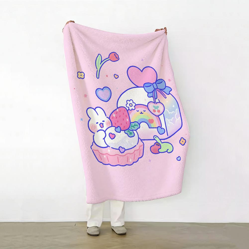 Cartoon meme m mongmong Rabbit meme Throw Soft Warm Flannel Fleece Throw Blanket for Sofa Bed Travel Home 75cmx90cm
Cartoon meme m mongmong Rabbit meme Throw Soft Warm Flannel Fleece Throw Blanket for Sofa Bed Travel Home 75cmx90cm