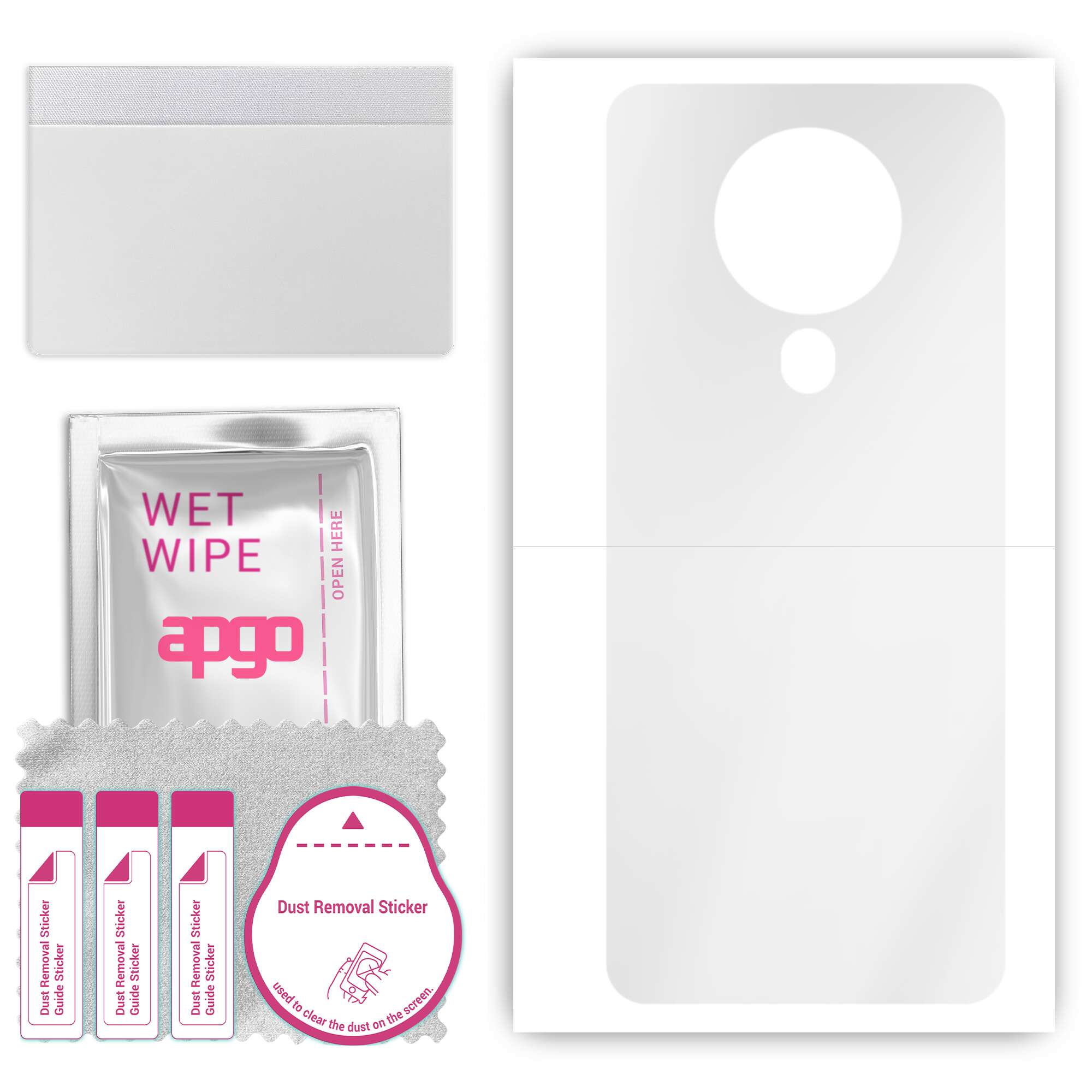 apgo Ultra Clear Protective Skin Sticker for the back compatible with Tecno Spark 6, Wrap Film, Hydrogel Film, Flexible, Soft TPU with positioning lay
apgo Ultra Clear Protective Skin Sticker for the back compatible with Tecno Spark 6, Wrap Film, Hydrogel Film, Flexible, Soft TPU with positioning lay