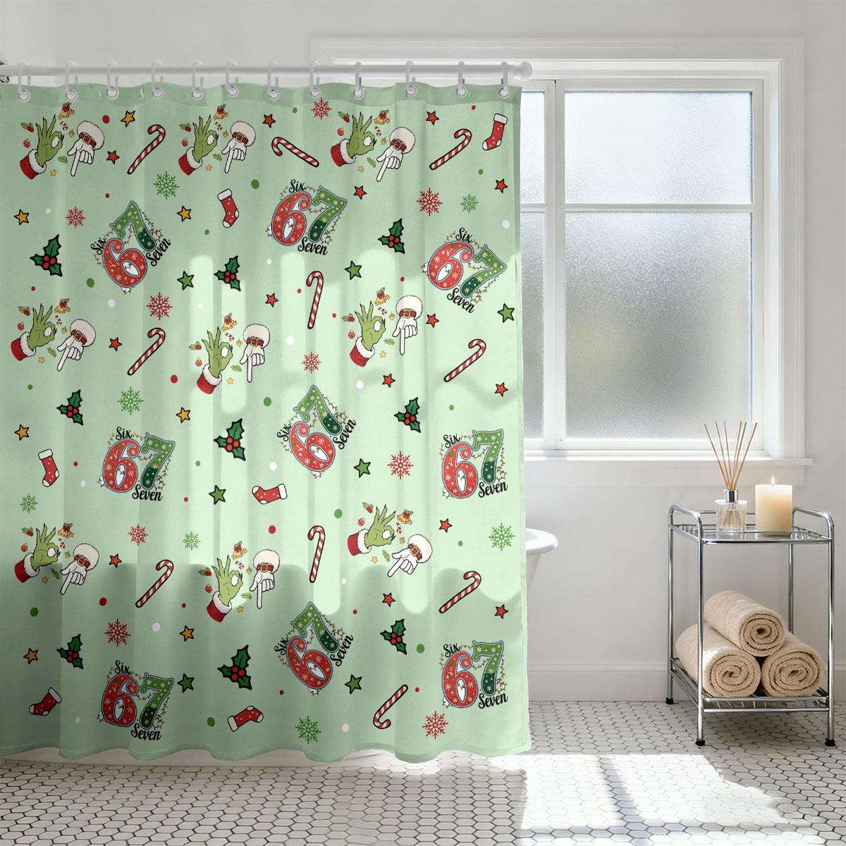 1Pc Merry Christmas 67 Element Print Waterproof Shower Curtain Partition Privacy Hanging Curtain 12 Hooks Multiple Sizes W60H190(CM)-1 Pcs
1Pc Merry Christmas 67 Element Print Waterproof Shower Curtain Partition Privacy Hanging Curtain 12 Hooks Multiple Sizes W60H190(CM)-1 Pcs