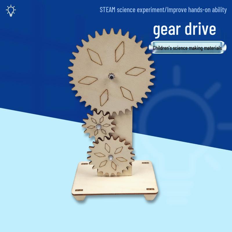 Gear Transmission Science Kit: DIY Educational Aid for Elementary School Science and Technology Experiments 1 Set
Gear Transmission Science Kit: DIY Educational Aid for Elementary School Science and Technology Experiments 1 Set