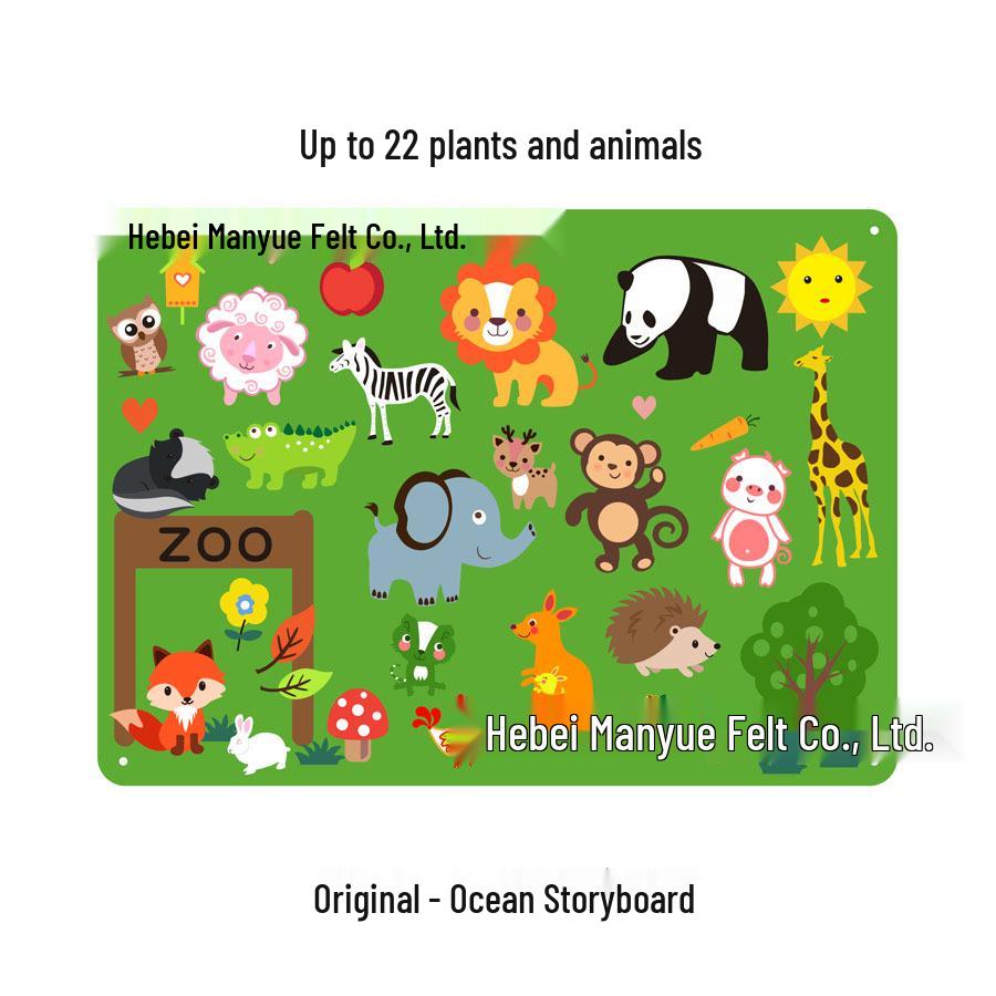 Cross-Border Children s Felt Planet Farm & Ocean Early Learning Busy Board Game Pack 75x104CM
Cross-Border Children s Felt Planet Farm & Ocean Early Learning Busy Board Game Pack 75x104CM