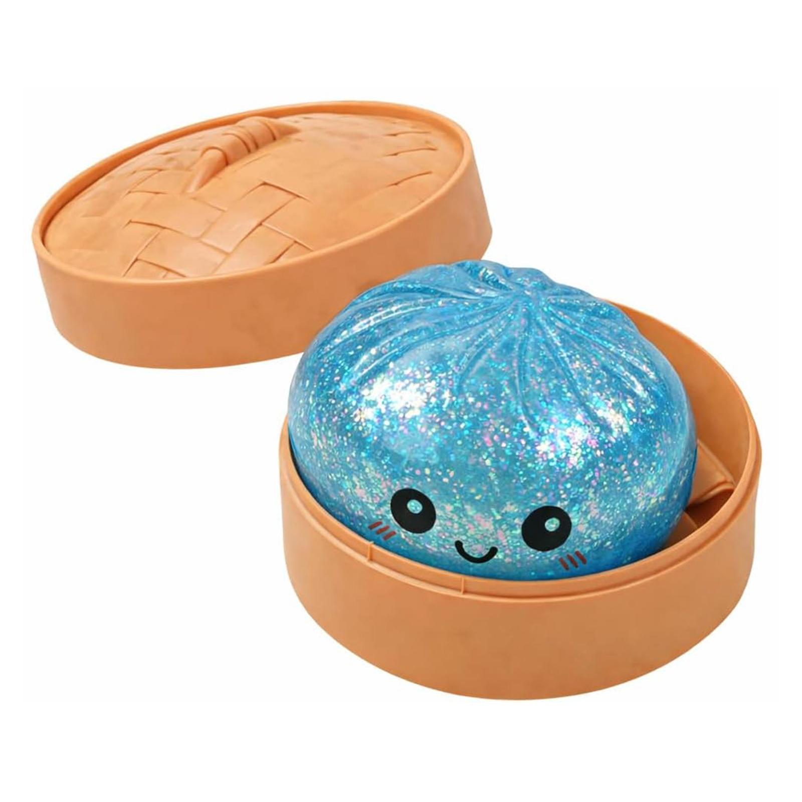 Glitter Sensory Toy Squeeze Dough Ball Soft Dumpling Bun Simulation Fidget Toy Birthday Party Favors Gifts for Kids and Adults синий
Glitter Sensory Toy Squeeze Dough Ball Soft Dumpling Bun Simulation Fidget Toy Birthday Party Favors Gifts for Kids and Adults синий