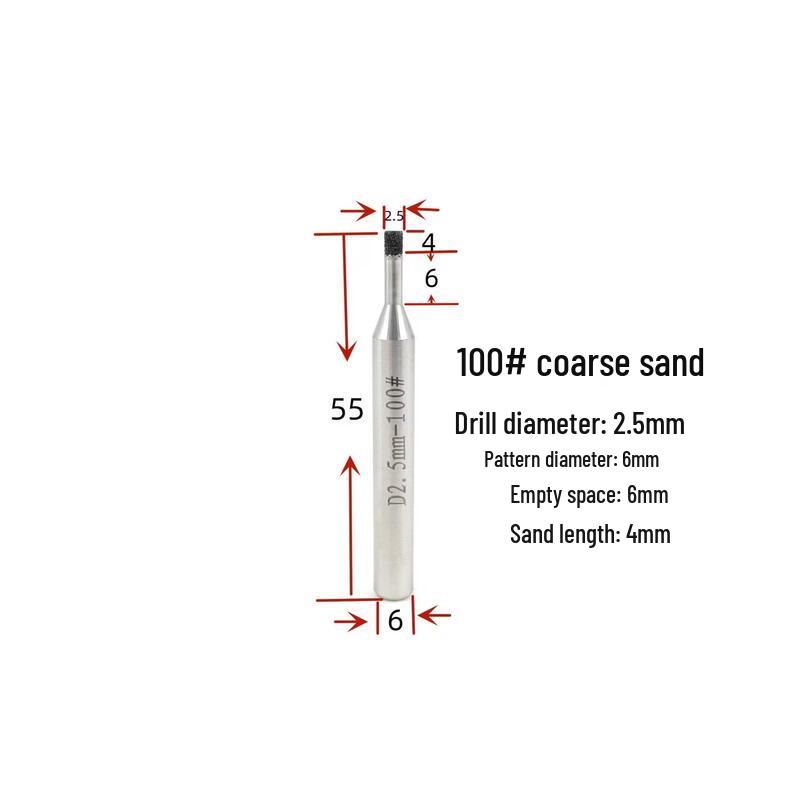 Yundu D2.5mm Sintered Diamond Grinding Head
Yundu D2.5mm Sintered Diamond Grinding Head