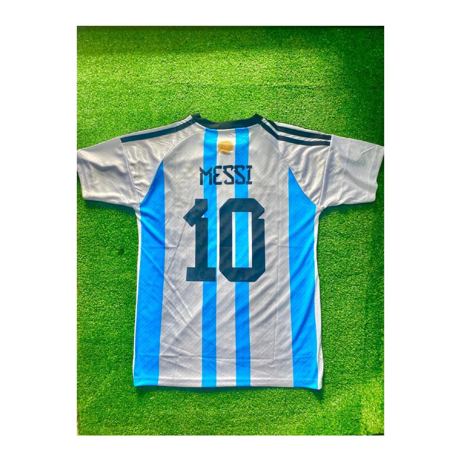 Специальный дизайн Месси Сборная Аргентины по футболу 2023/24 Новый сезон Astroturf Джерси Синяя футболка
Специальный дизайн Месси Сборная Аргентины по футболу 2023/24 Новый сезон Astroturf Джерси Синяя футболка